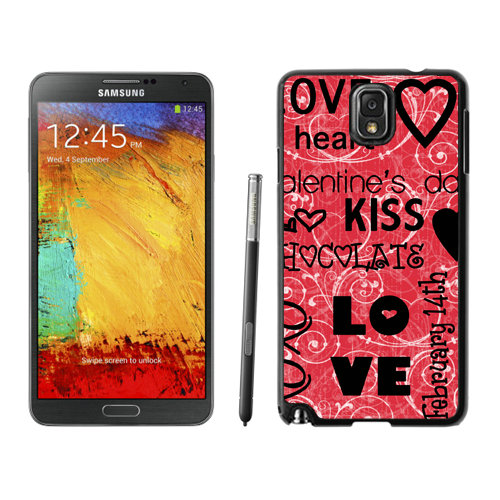 Valentine Kiss Love Samsung Galaxy Note 3 Cases DYT